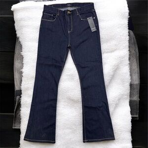 M & S Autograph Cotton/Modal Kick Flare Jeans 10